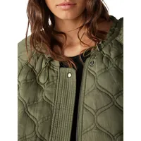 Soho Quilted Bomber Jacket