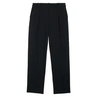 Justice Straight-Leg Pleated Pants