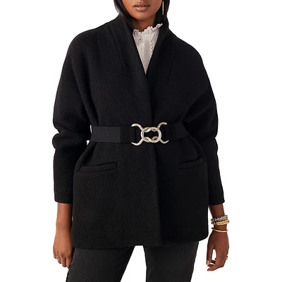 Carole Belted Wool Coat