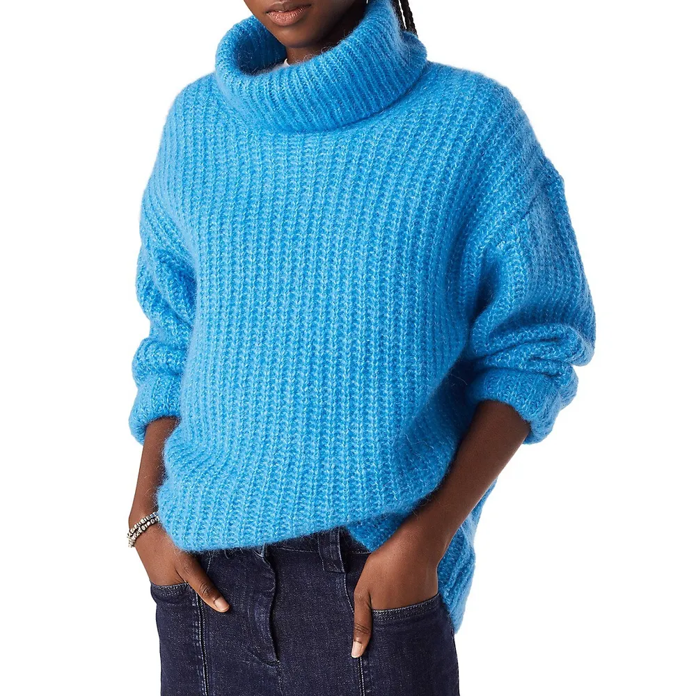 Bero Cowlneck Alpaca-Blend Sweater