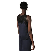 Clea Sleeveless Lace Top