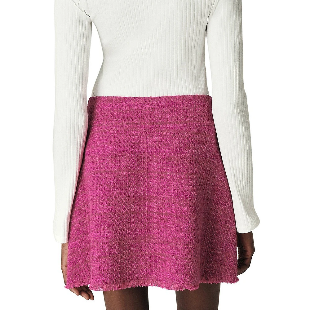 Bonnie Tweed Mini Pocket Skirt