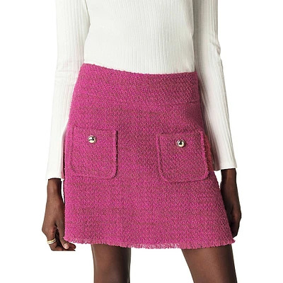 Bonnie Tweed Mini Pocket Skirt