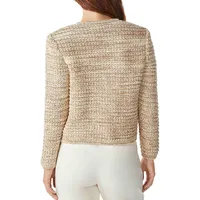 Guspa Textured Crop Cardigan