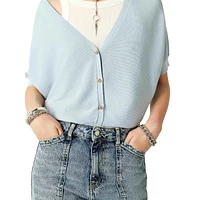 Basem Cropped Cardigan