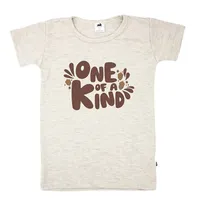 Bamboo/cotton 'one Of A Kind' Slim-fit T-shirt | Ash