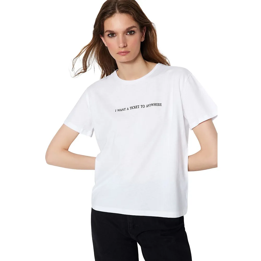 T-shirts Woman semi-fit