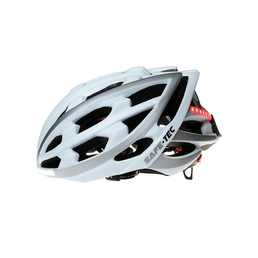 Safe-tec Smart Helmet - Bluetooth,sensor Controlled Brake Light Function, Head Lights, Turn Signals