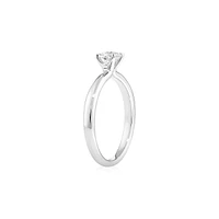 Solitaire Engagement Ring With Carat Tw Of Diamonds In 14kt White Gold