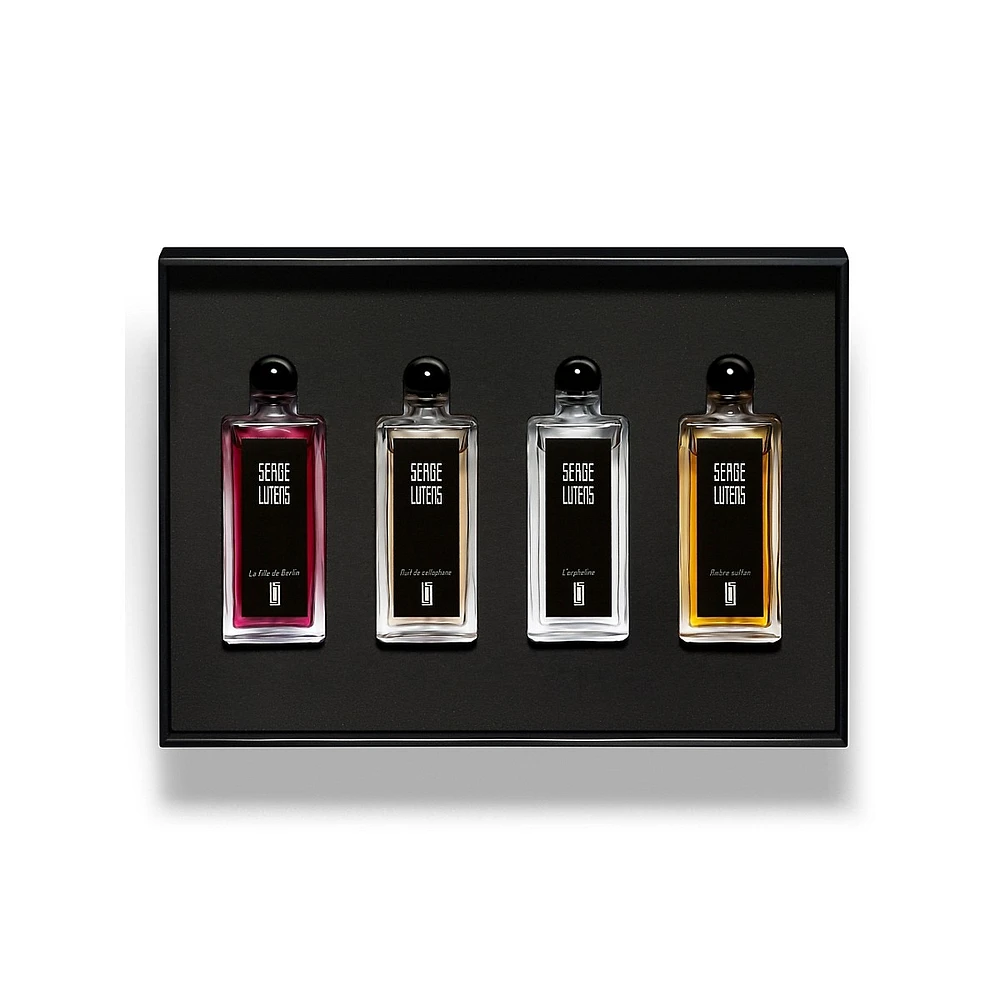 Coffret de 4 miniatures de la Collection Noire