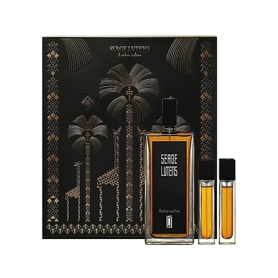 Coffret 3 pièces Eau de Parfum Noire Ambre Sultan