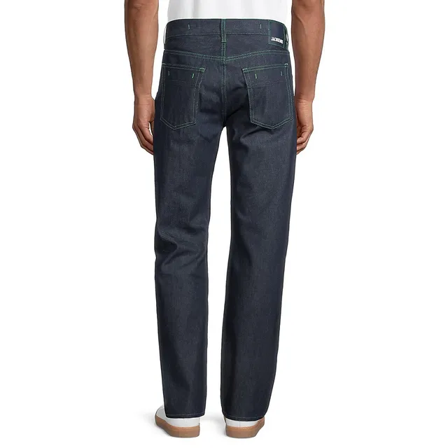 Straight Fit Knit Jeans – George Richards