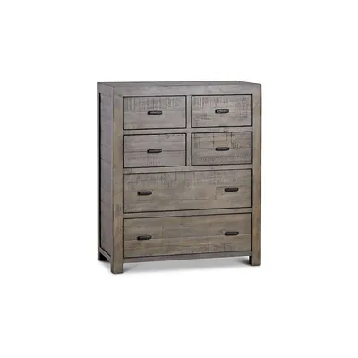 Whistler Reclaimed Wood 6 Drawer Chest - Available in 2 Colours