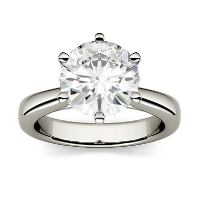 14k Gold Ct. T.w. Created Moissanite Solitaire Ring