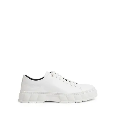 Stripped Back Low-Top Sneakers
