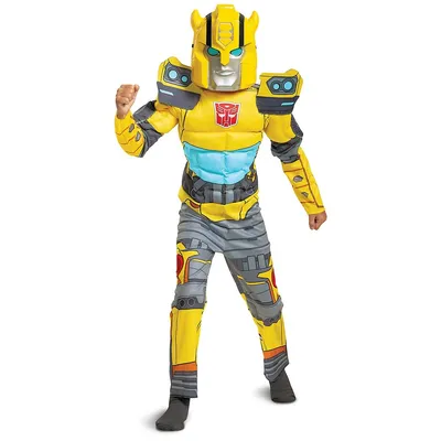 Bumblebee Muscle Boy Costume