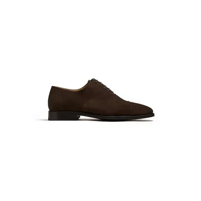 Äppelviken Suede Leather Oxford Shoes