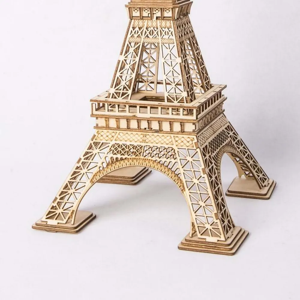 Eiffel Tower Tg501 Architecture 3d Wooden Puzzle