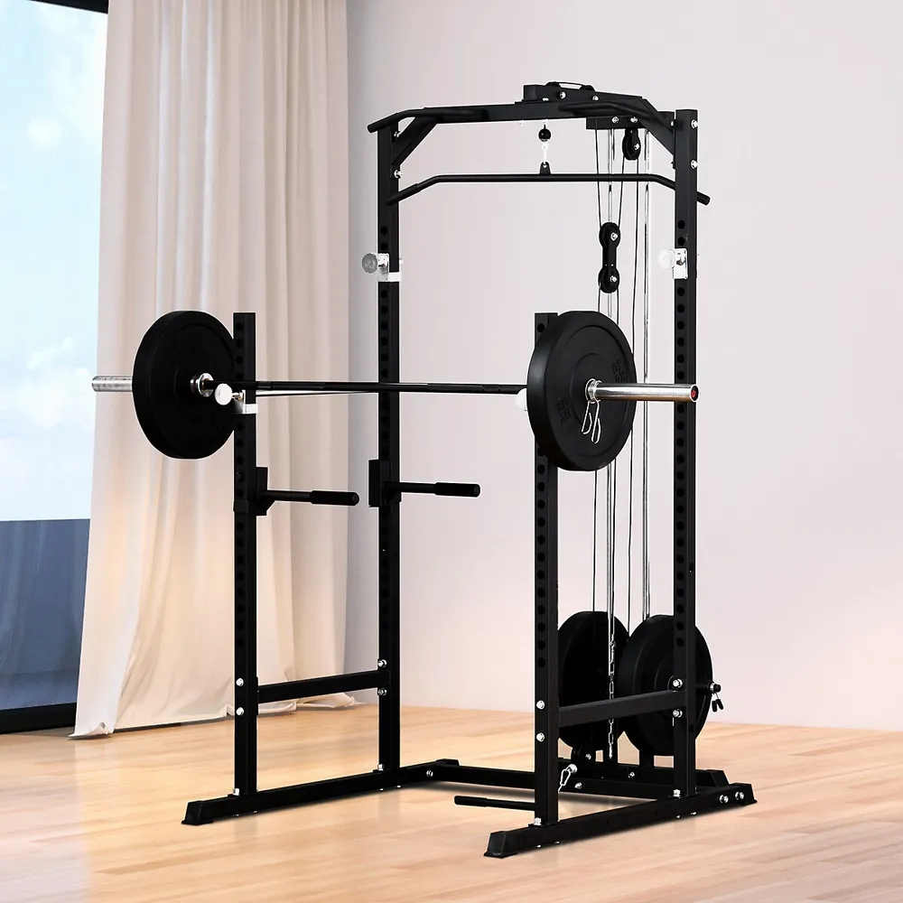 Soozier Multi-Function Training Stand Power Tower Station Gym