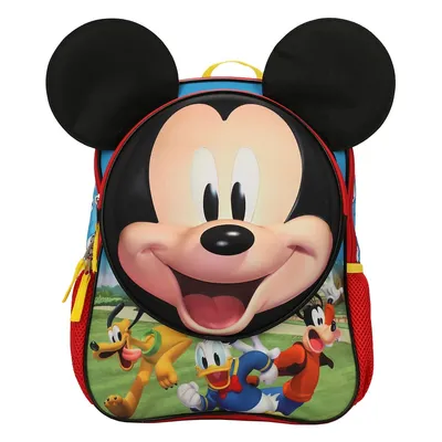 Mickey Mouse Friends Kids 14" Mini Backpack With Ears