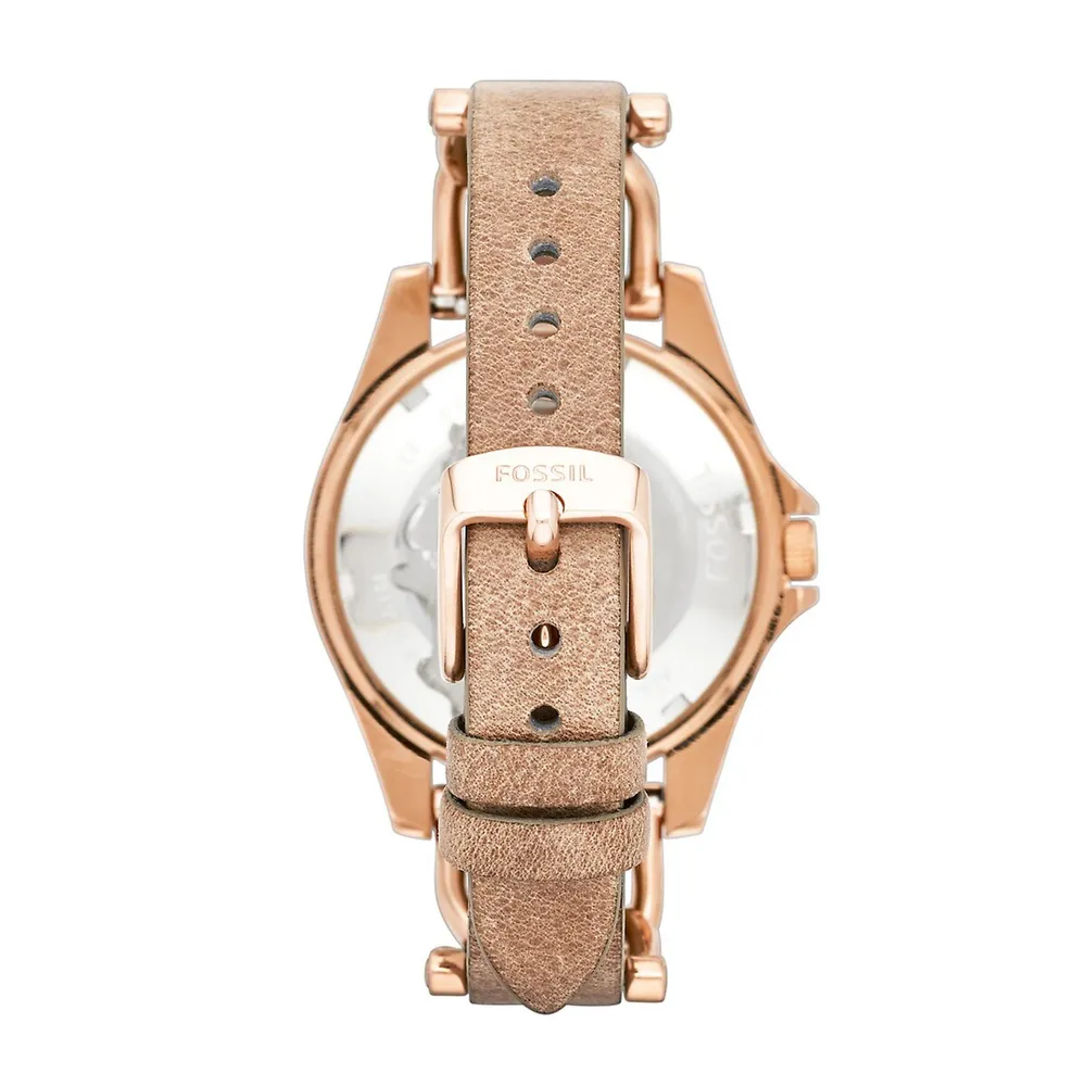 Women's Riley Multifunction, Rose Gold-tone Stainless Steel Watch