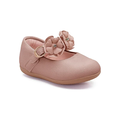 Flora's Ballerina Girls Formal Shoes With Flowers For All Occasions