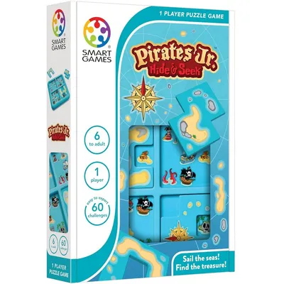 Pirates Junior Hide & Seek Educational Logic Game Puzzle