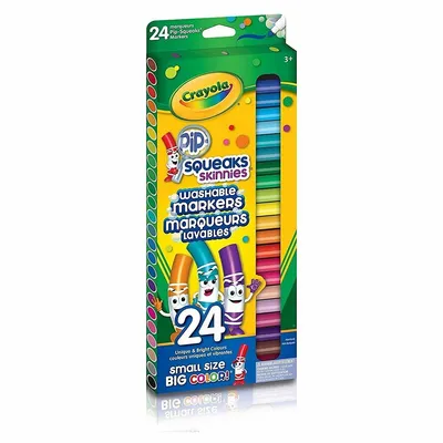 24 Pip-squeaks Skinnies Fine Line Washable Markers