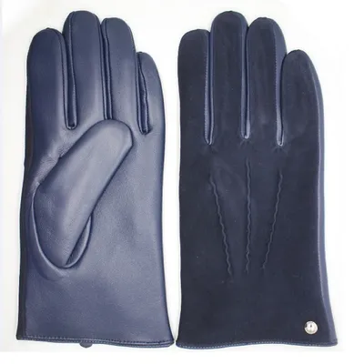 Suede And Leather Glove