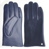 Cr Men's - Suede & Leather Contrast Glove