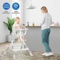 High Chair For Babies & Toddlers Newborn Feeding Chair With Aluminum Frame