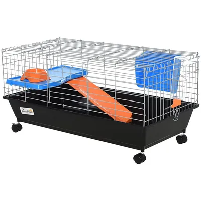 Small Animal Cage, Rolling Bunny Cage