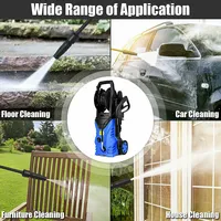 2030psi Electric Pressure Washer Cleaner 1.7 Gpm 1800w W/ Hose Reel