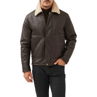 Arrowtown Shearling Leather Jacket