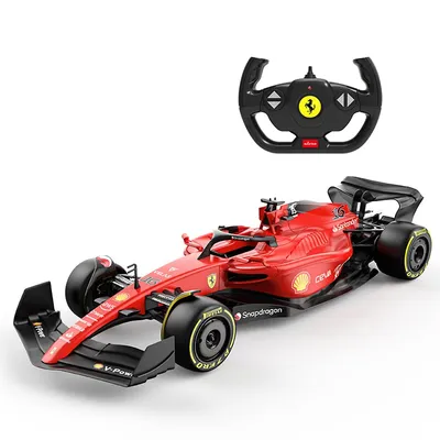 Rastar 1:12 Ferrari F1 75 Remote Control Car, Official F1 Merchandise