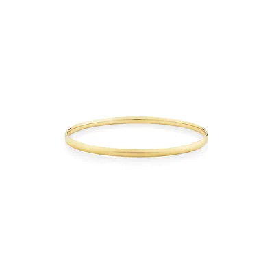 Bangle In 10kt Yellow Gold