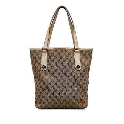 Pre-loved Charmy Gg Canvas Tote