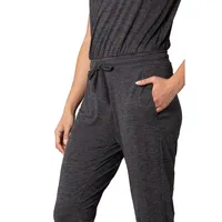 Womens Cozy Knit Sleeveless Jumpsuit