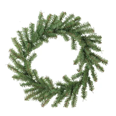 Mini Pine Two-tone Artificial Christmas Wreath - 12-inch, Unlit