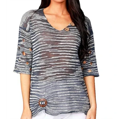 Cut-out Sleeve Top