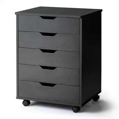 Drawer Chest Storage Dresser Floor Cabinet Organizer With Wheels