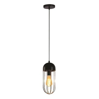 Pendant Light, 5.1 '' Width, From Eden Collection, Black