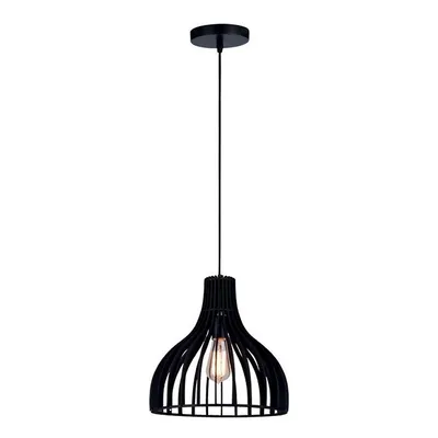 Pendant Light, 13.3 '' Width, From The Devon Collection, Black