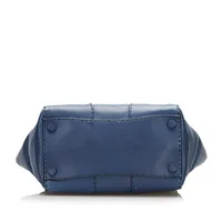 Pre-loved Calfskin Stitched Handbag