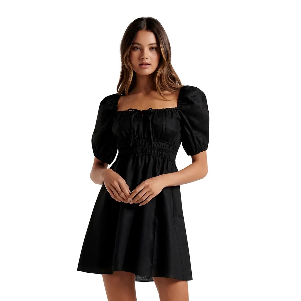 Josie Puff Sleeve Mini Dress