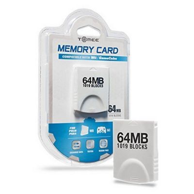 Tomee Memory Card For Wii/gamecube 64mb (1019 Blo - Gc