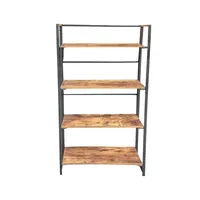 4-tier Bookcase/shelf, 23.6"x11.8"x49.2", From The Adrien Collection