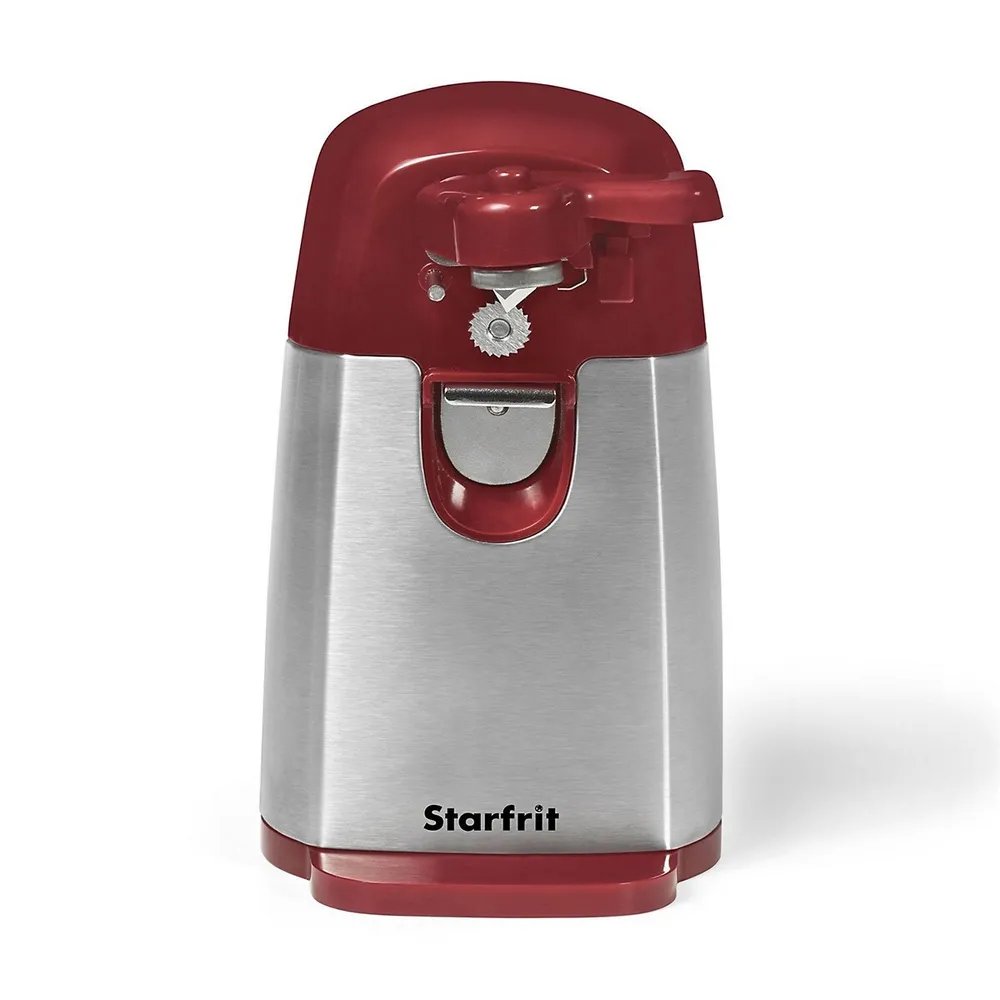 Brentwood Electric Can Opener with Knife Sharpener and Bottle