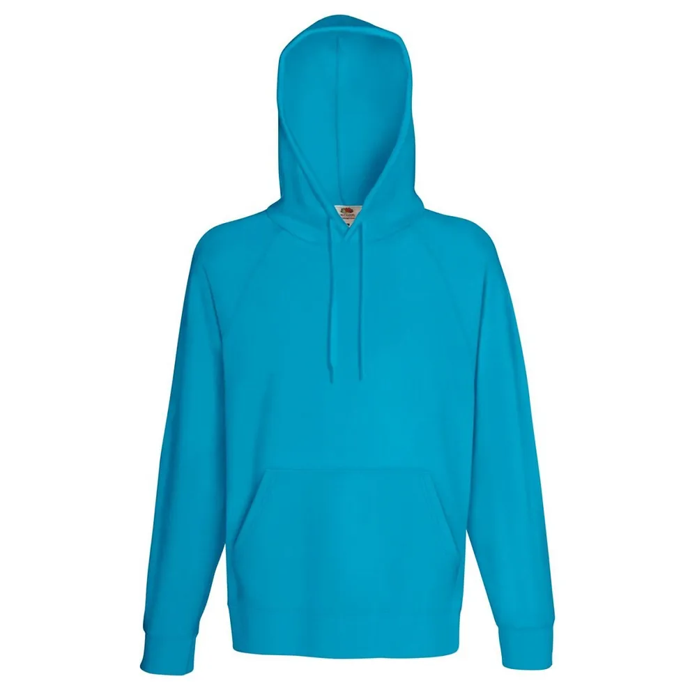 Fruit of the Loom Mens Lightweight Hooded Sweatshirt / Hoodie (240