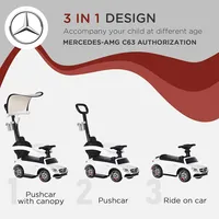 3 In 1 Officially Licensed Push Ride On Car